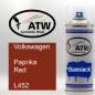 Preview: Volkswagen, Paprika Red, L452: 400ml Sprühdose, von ATW Autoteile West.